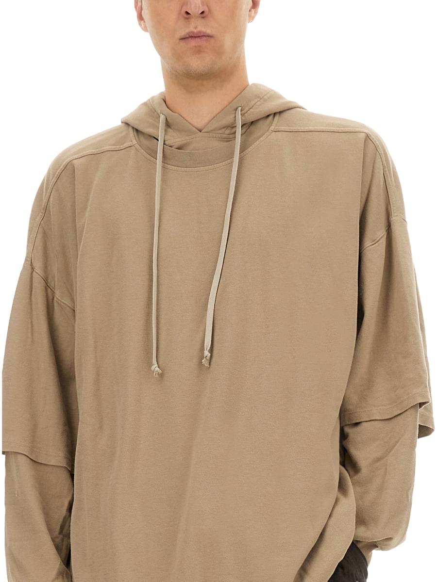 Rick Owens Drkshdw Men "Tommy Hustler" Hoodie RICK OWENS