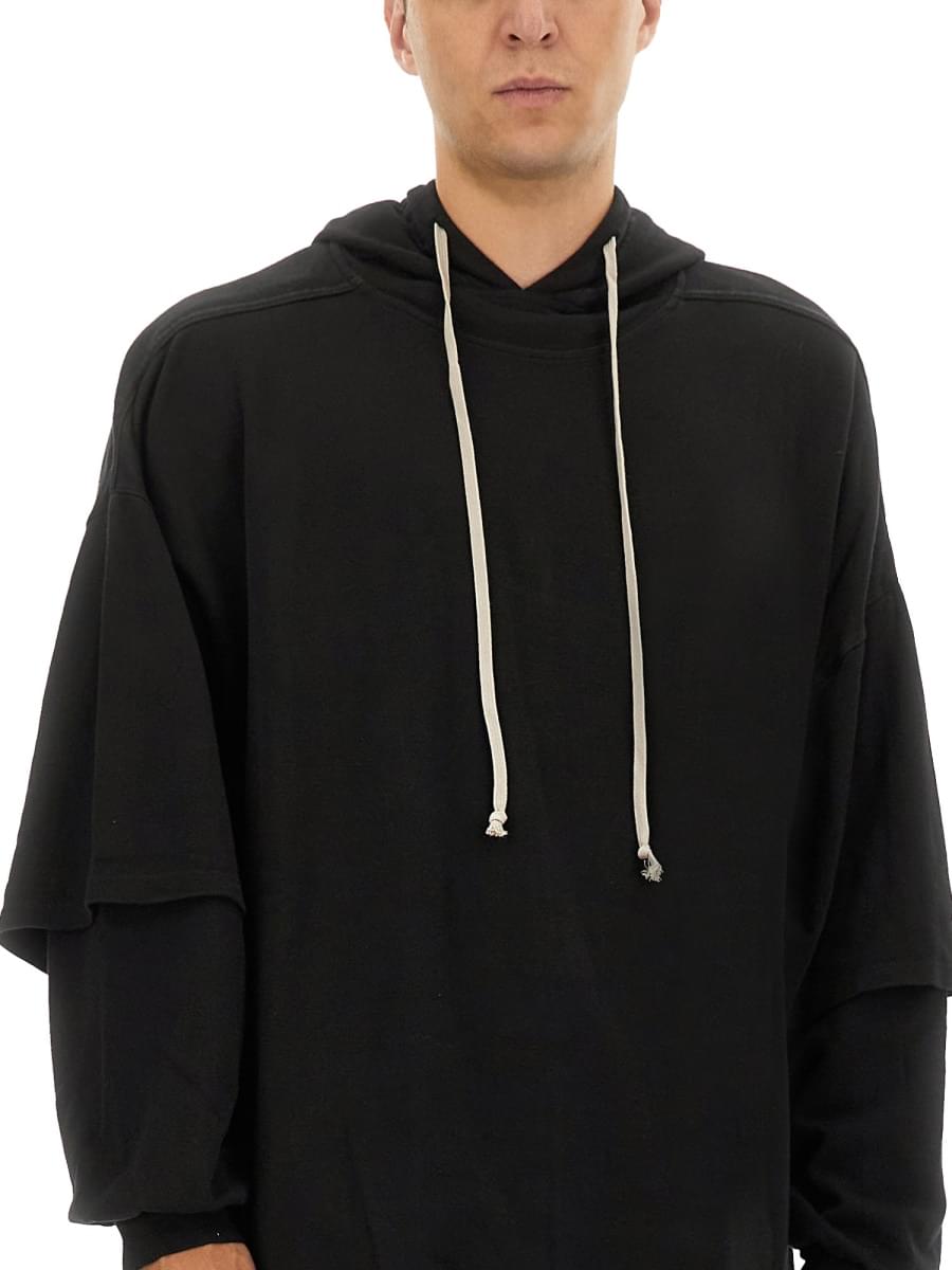 Rick Owens Drkshdw Men "Tommy Hustler" Hoodie RICK OWENS