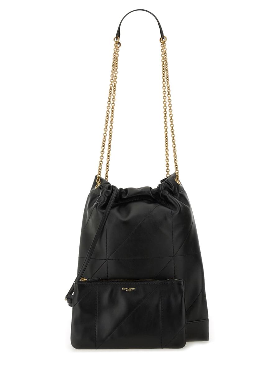 Saint Laurent Women Ysl Bo Jamie
Pochon
7_Agneau P/Black SAINT LAURENT