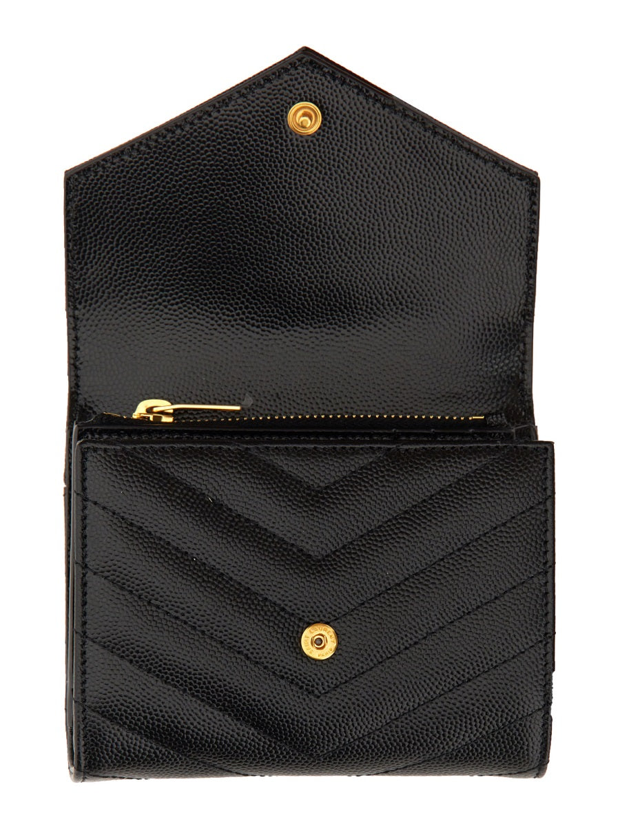 Saint Laurent Women Portafoglio Tri-Fold "Cassandre" SAINT LAURENT