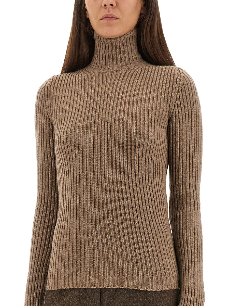 Max Mara Women Ribbed Turtleneck Sweater MAX MARA