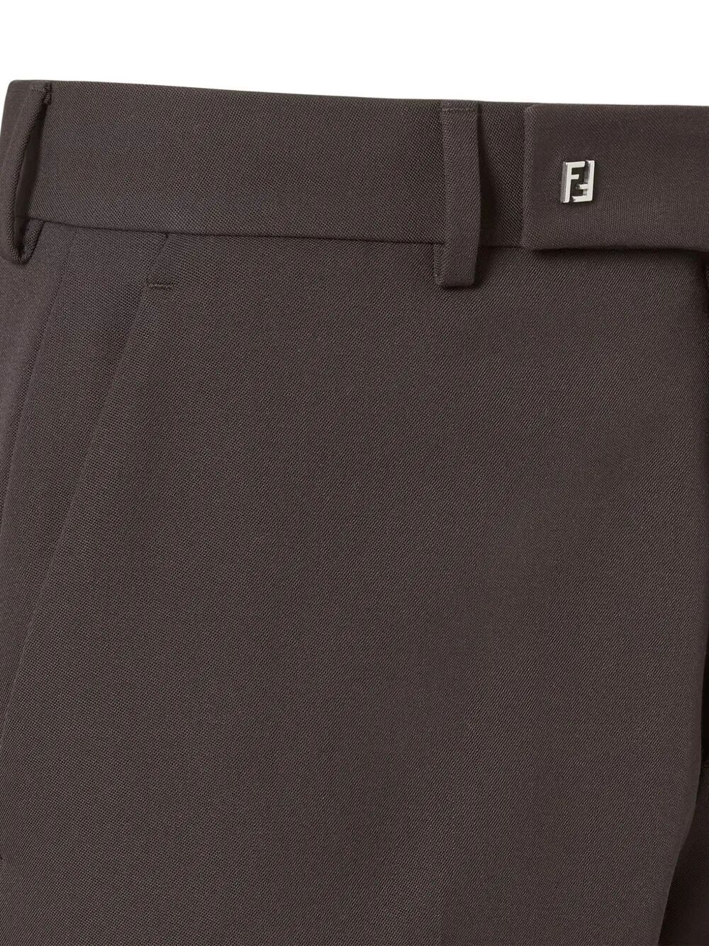 Fendi Men Cigarette Wool Trousers FENDI