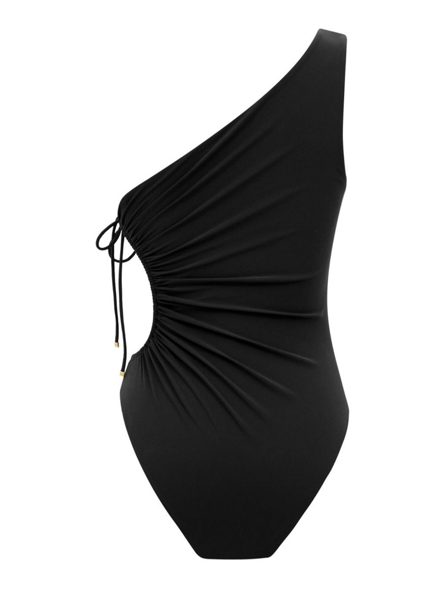 Saint Laurent Women One-Shoulder Swimsuit SAINT LAURENT