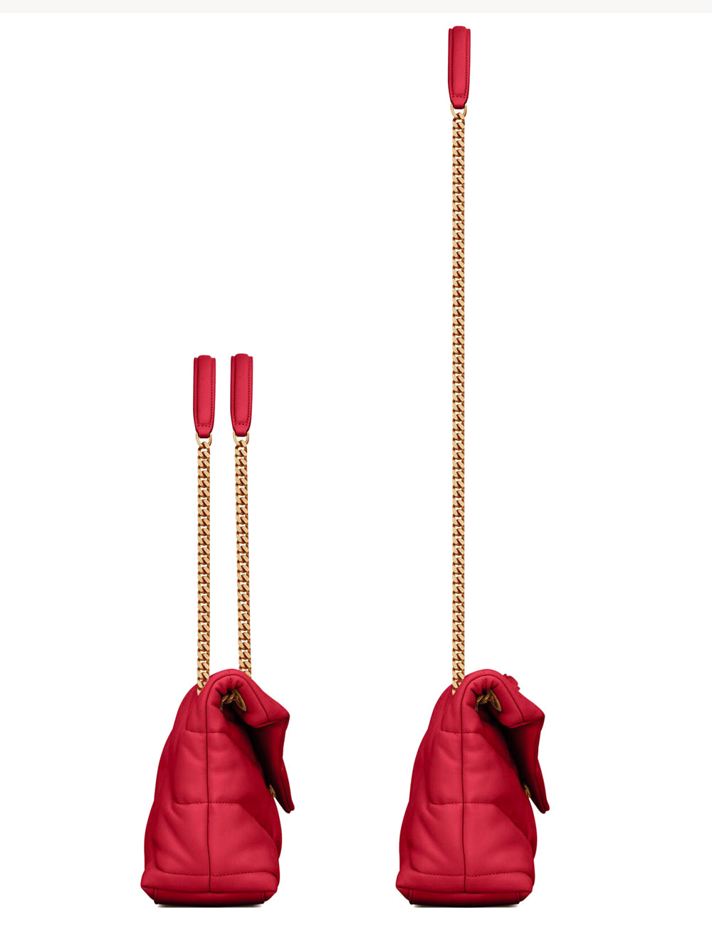 Saint Laurent Women Small Loulou Puffer Bag In Nappa Leather SAINT LAURENT