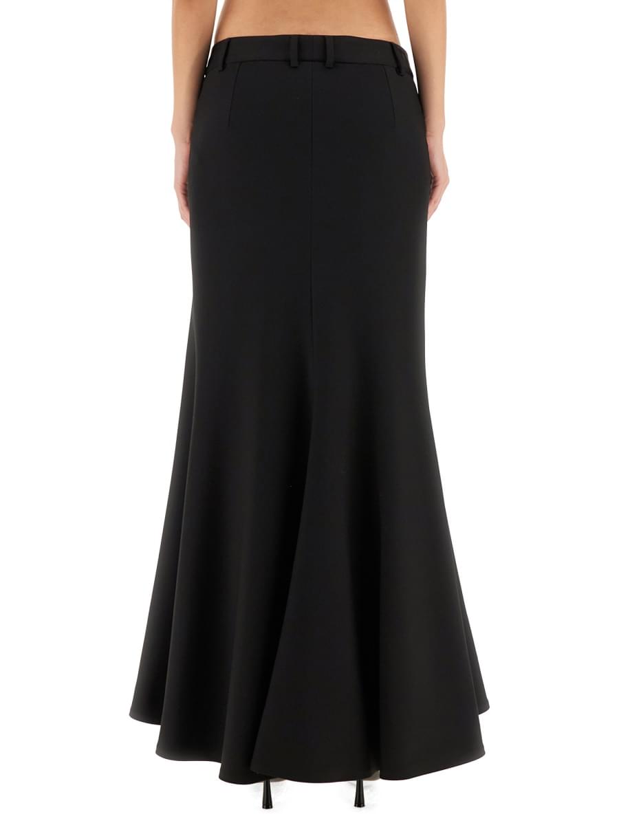 Balenciaga Women "Godet" Maxi Skirt BALENCIAGA