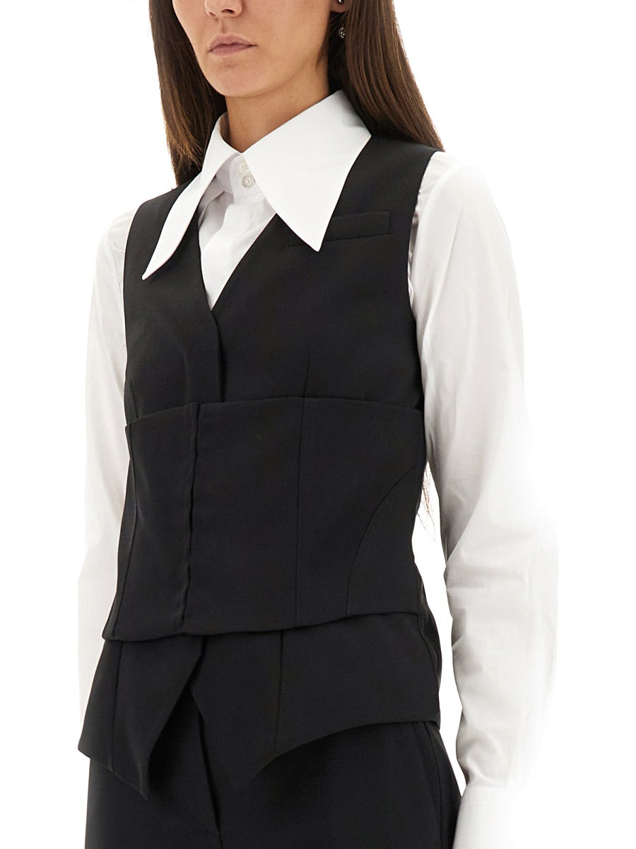Alexander Mcqueen Women Vest Corset ALEXANDER MCQUEEN