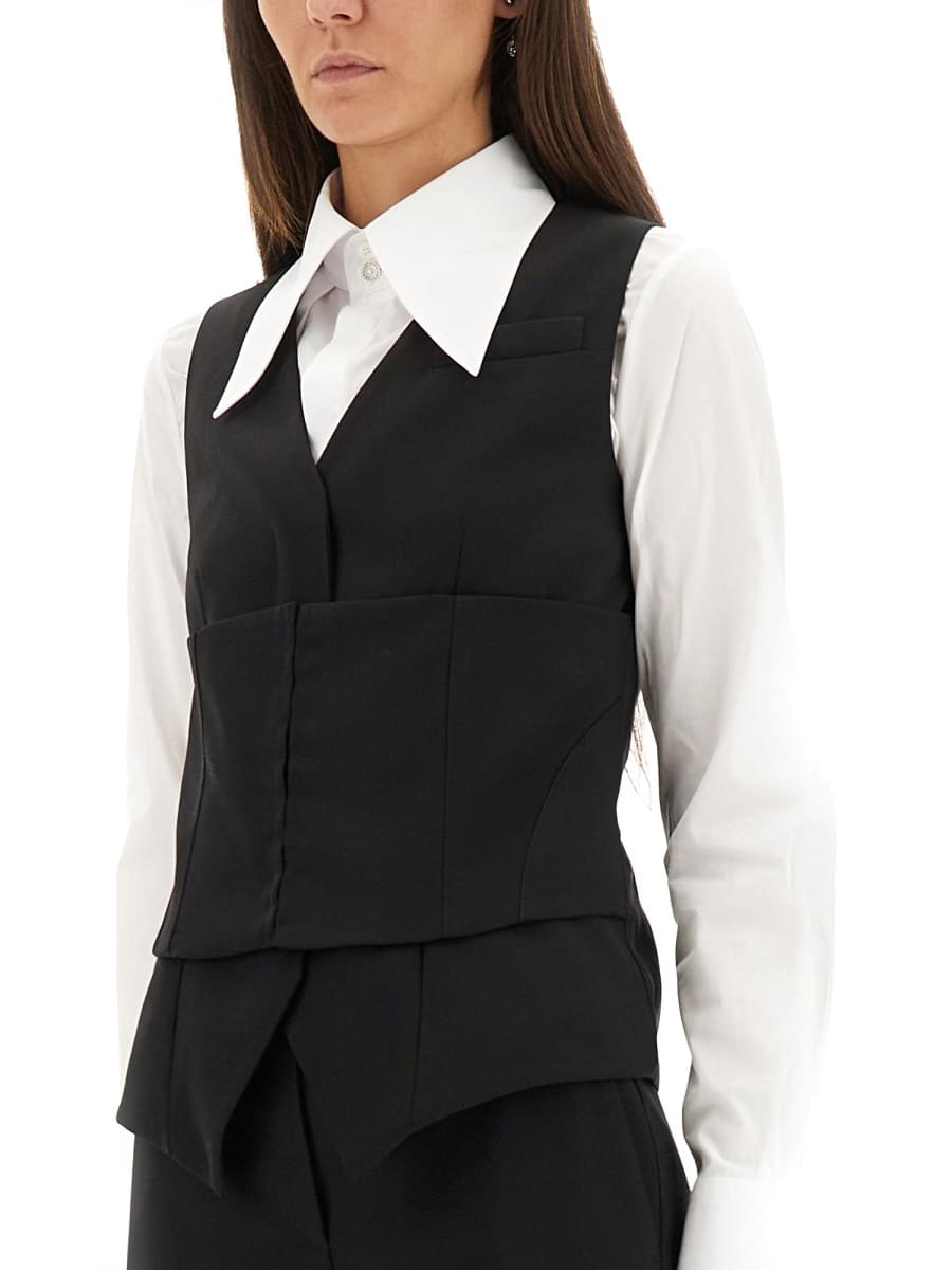 Alexander Mcqueen Women Vest Corset ALEXANDER MCQUEEN