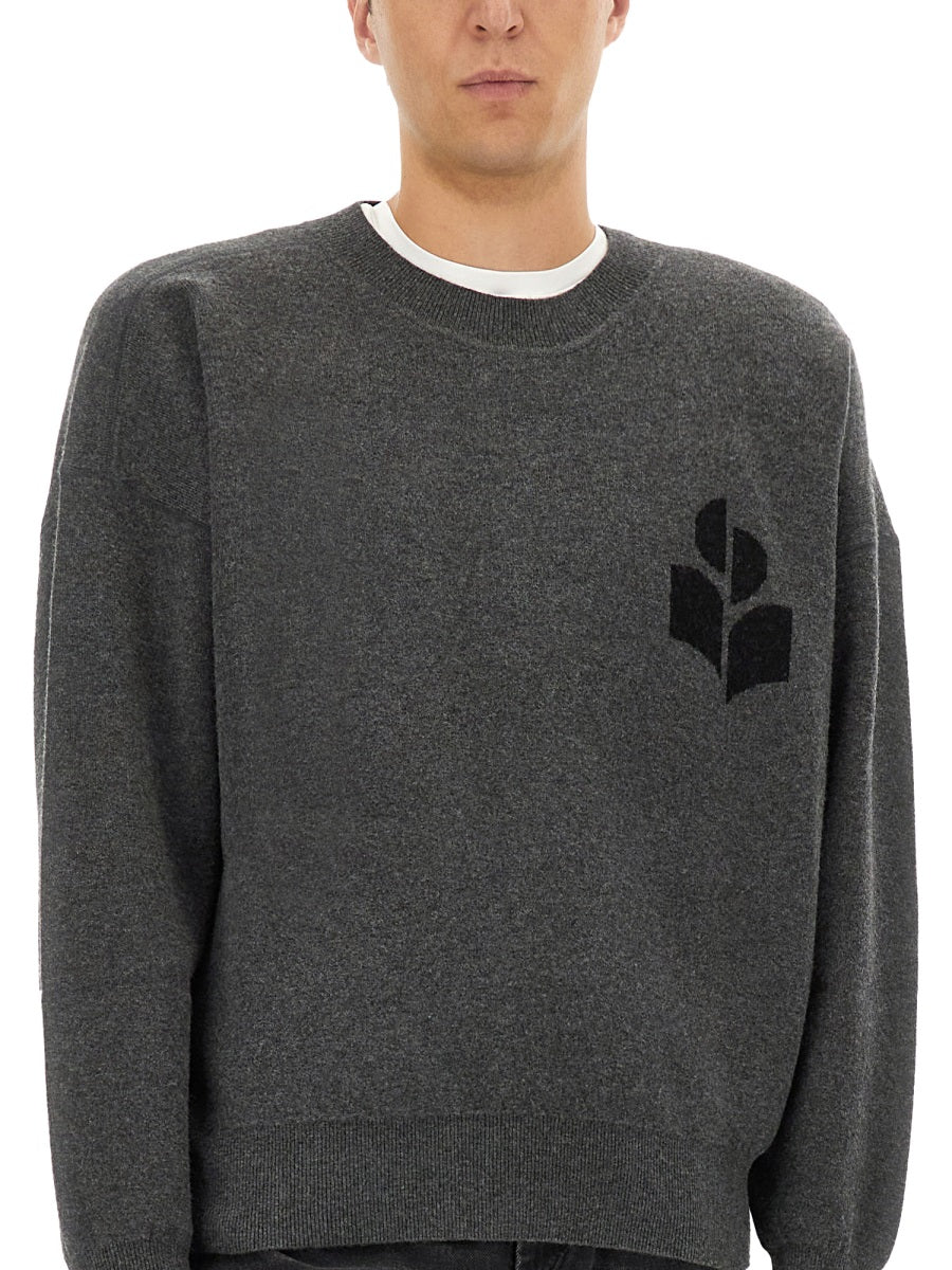 Marant Men Jersey With Logo ISABEL MARANT