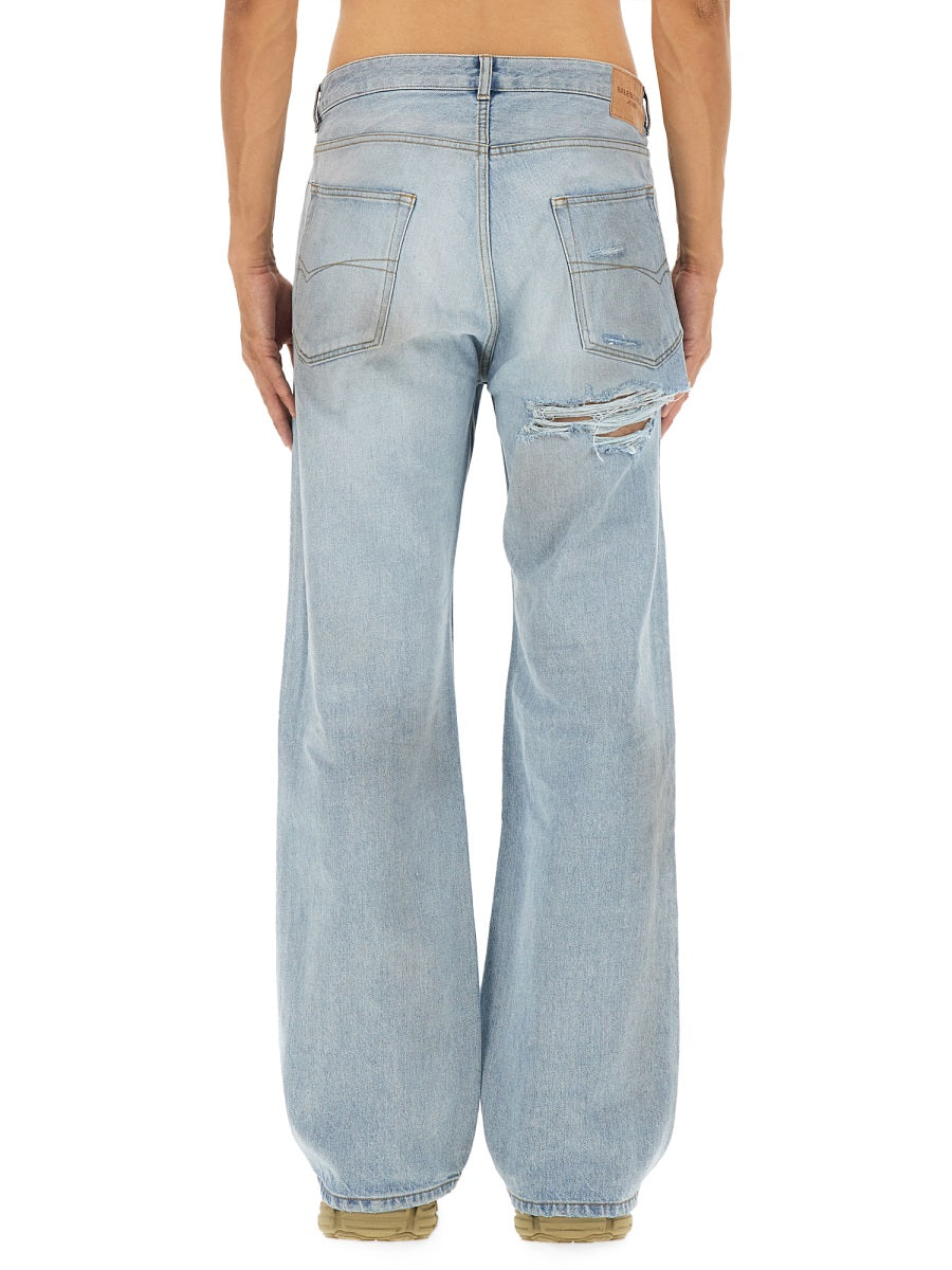 Balenciaga Men Deconstructed Jeans BALENCIAGA