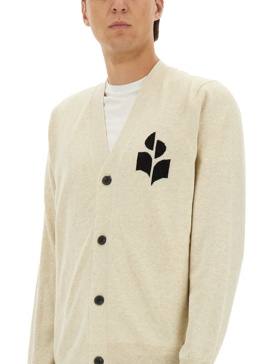 Marant Men Cardigan With Logo ISABEL MARANT