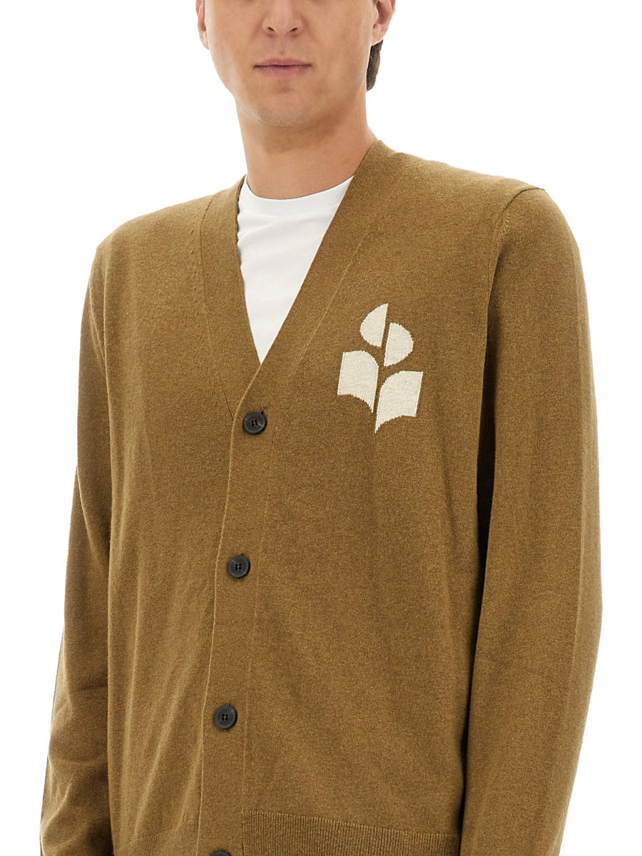 Marant Men Cardigan With Logo ISABEL MARANT