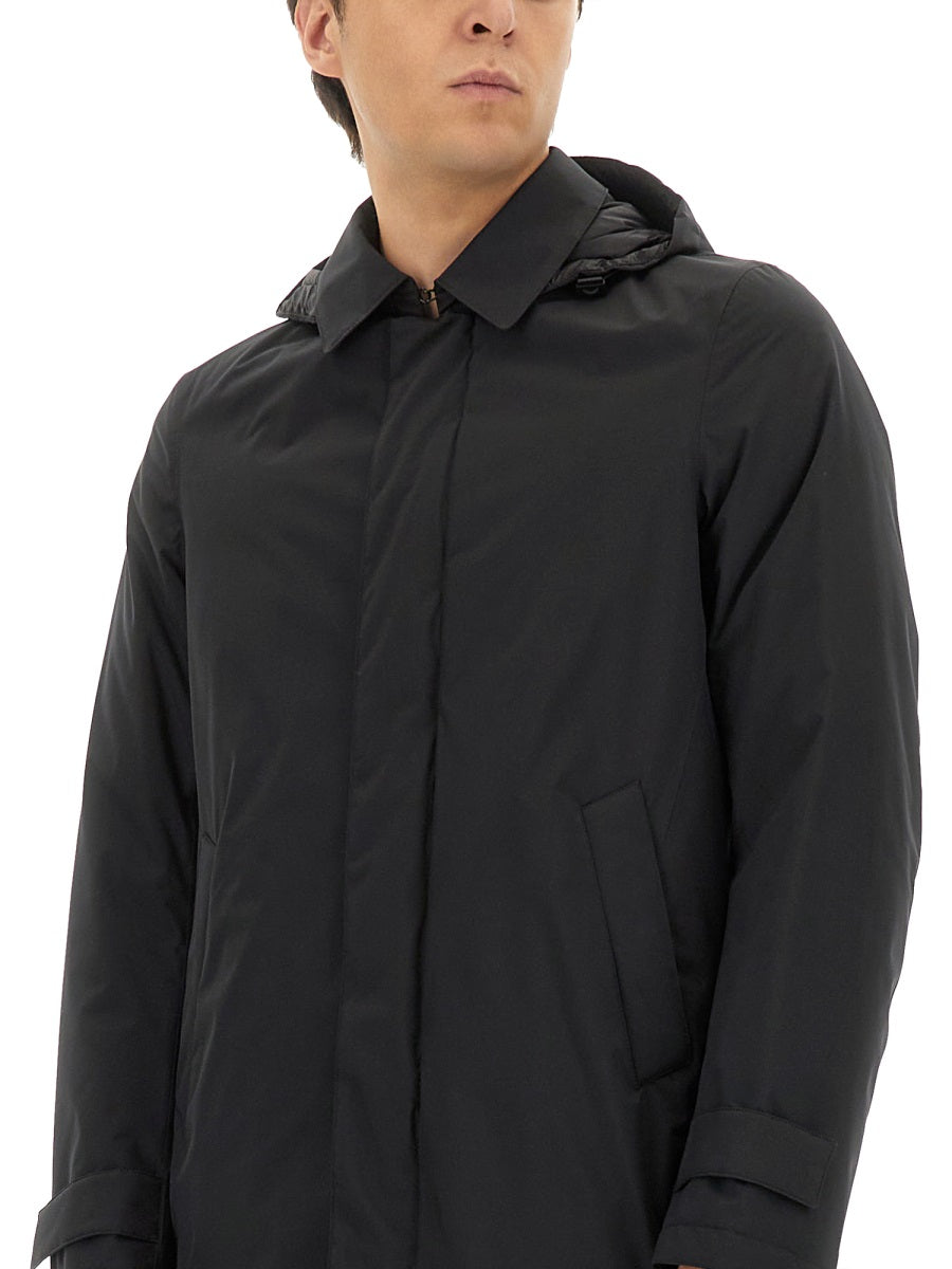 Herno Men Two-Layer "Windstopper" Long Parka HERNO