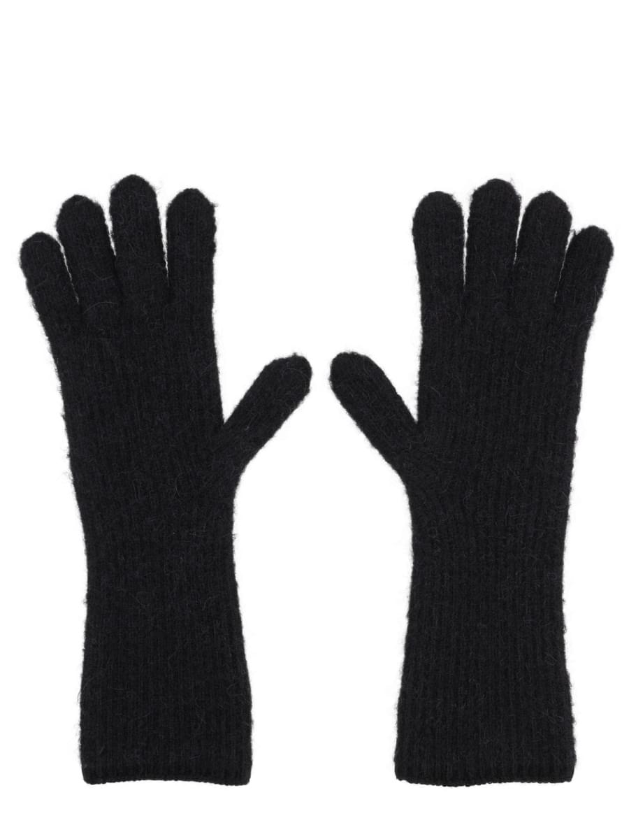 Jacquemus Women Gloves With Logo JACQUEMUS