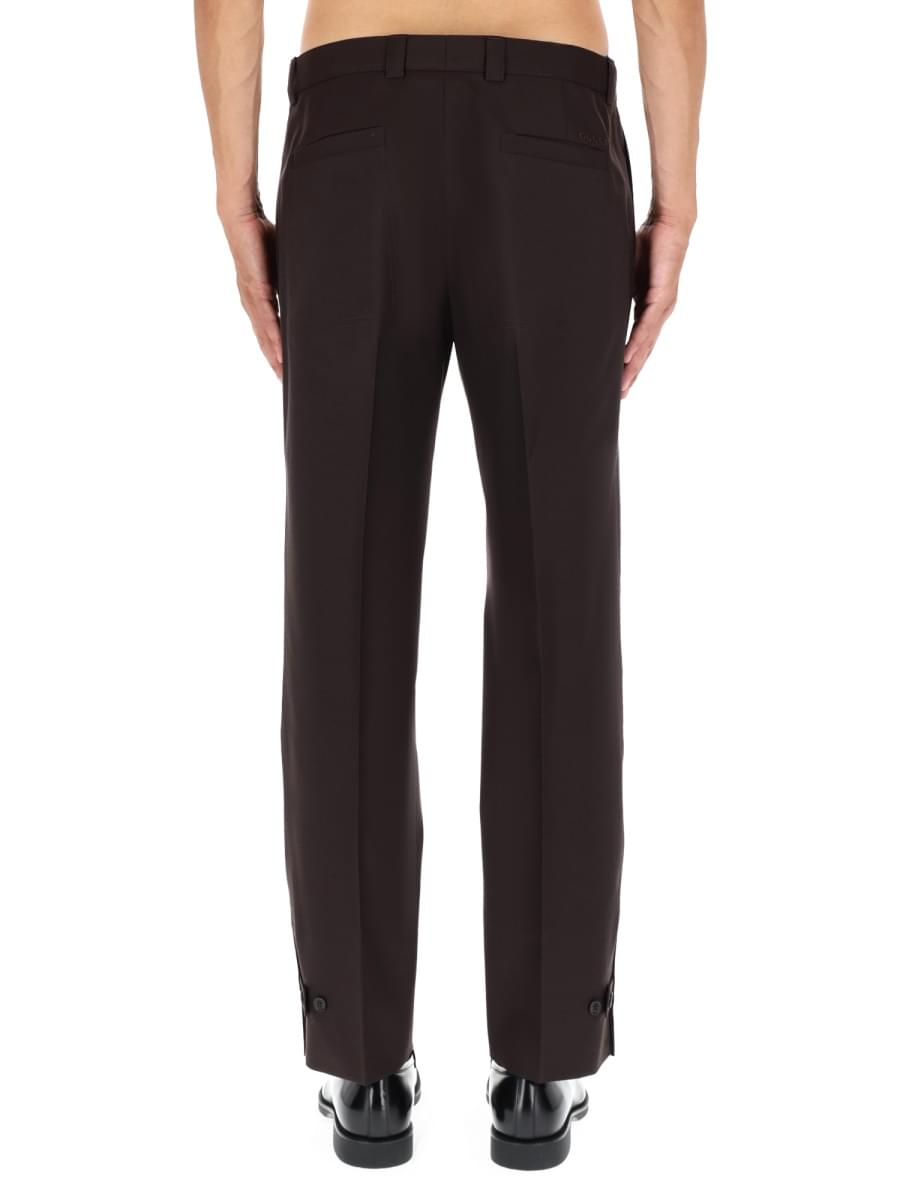 Gucci Men Wool Gabardine Pants GUCCI