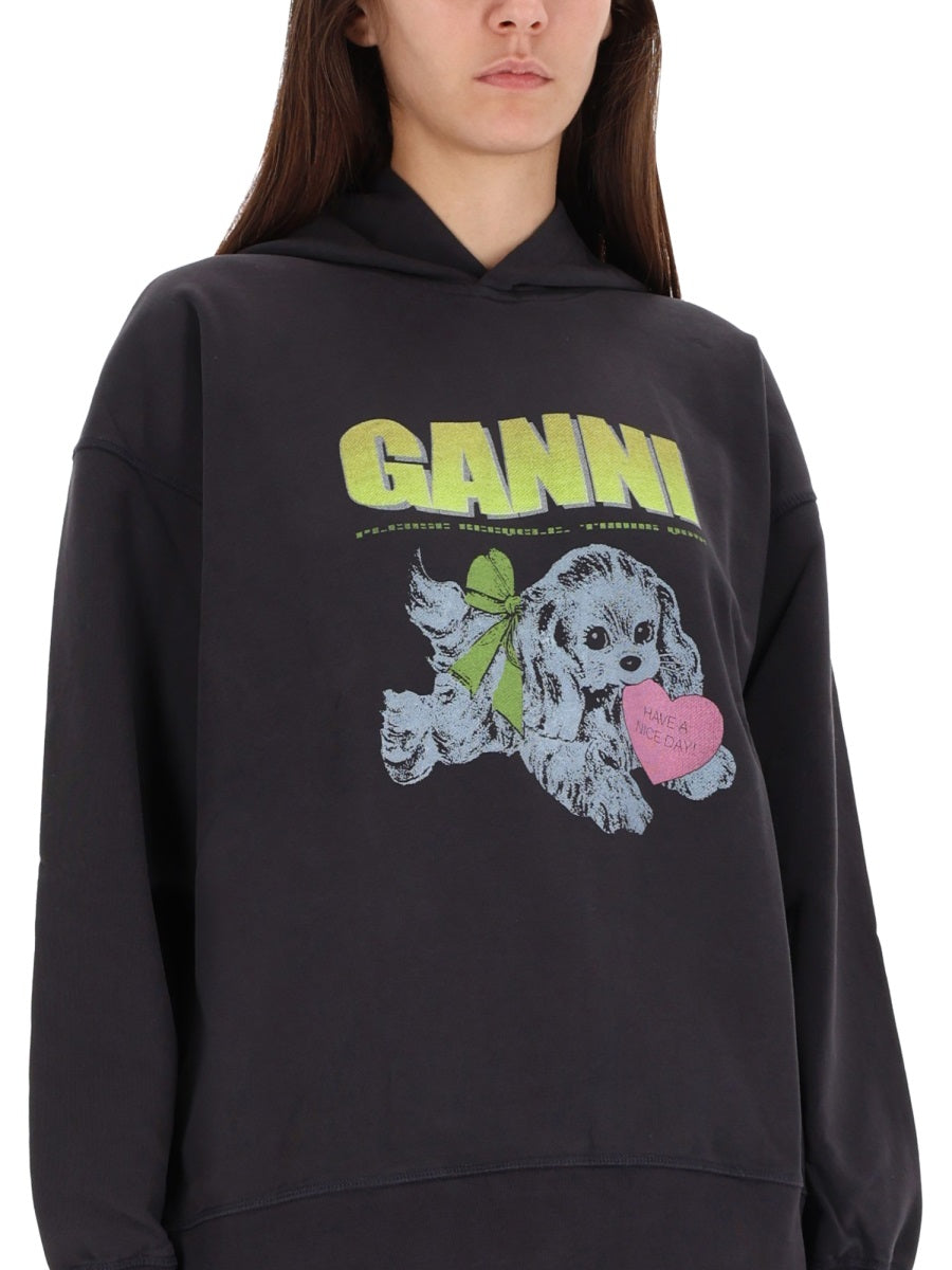 Ganni Women "Puppy" Sweatshirt GANNI