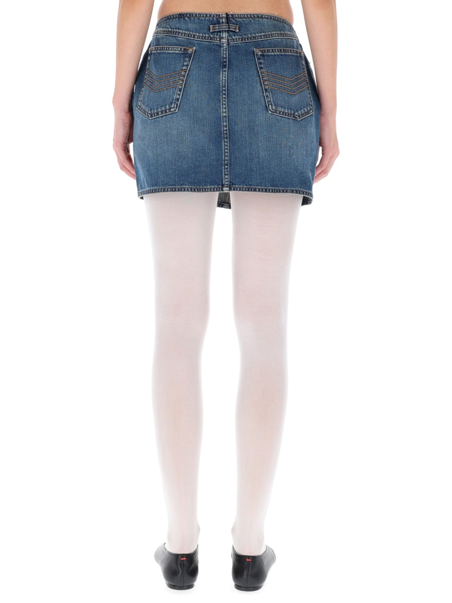 Jean Paul Gaultier Women Miniskirt With Double Zipper JEAN PAUL GAULTIER