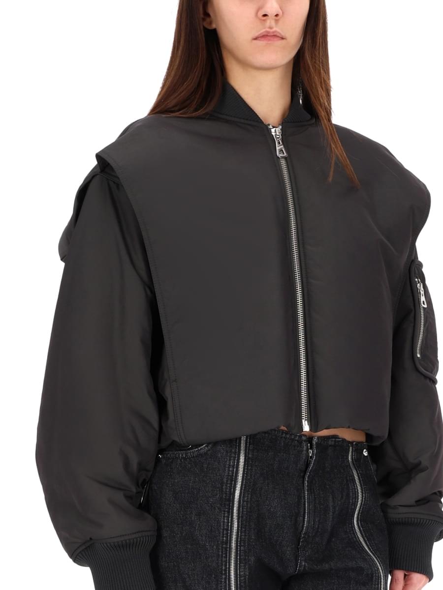 Jean Paul Gaultier Women The Hooded Bomber Jacket JEAN PAUL GAULTIER