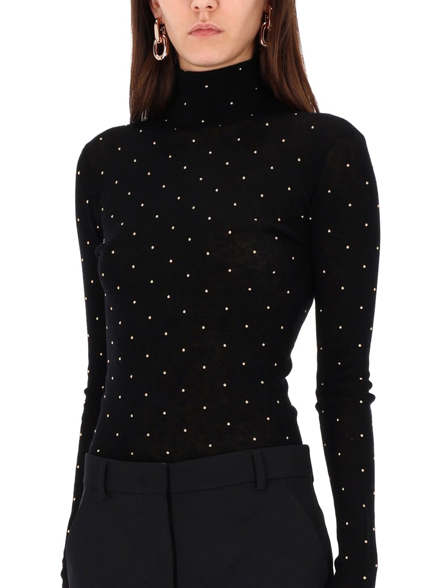 Rabanne Women "Secon-Skin" Efect Mesh With Studs