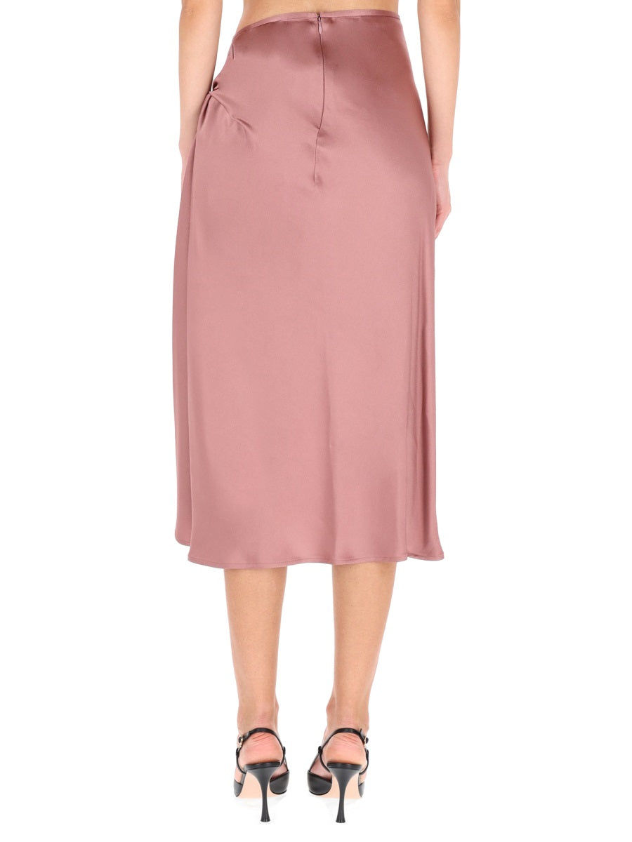 Dries Van Noten Women Draped Midi Skirt DRIES VAN NOTEN