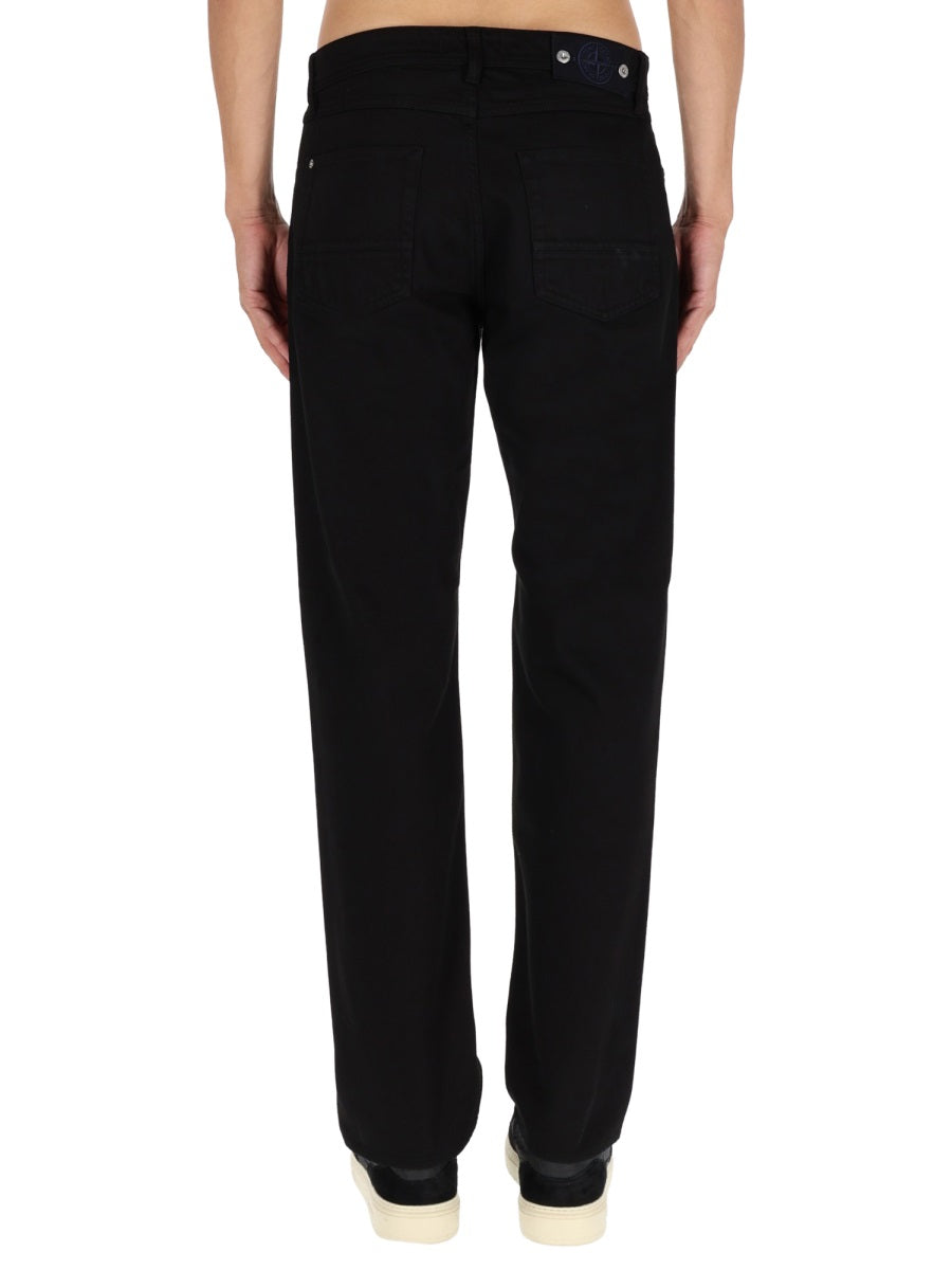 Stone Island Men Regular Fit Denim Pants STONE ISLAND