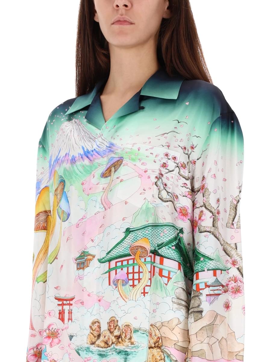 Casablanca Women "Flower" Print Shirt CASABLANCA