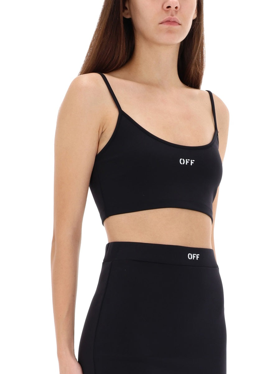 Off-White Women Top With Thin Straps OFF-WHITE
