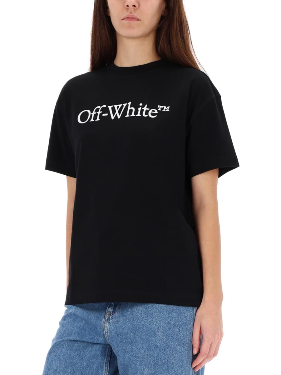 Off-White Women T-Shirt With Logo OFF-WHITE