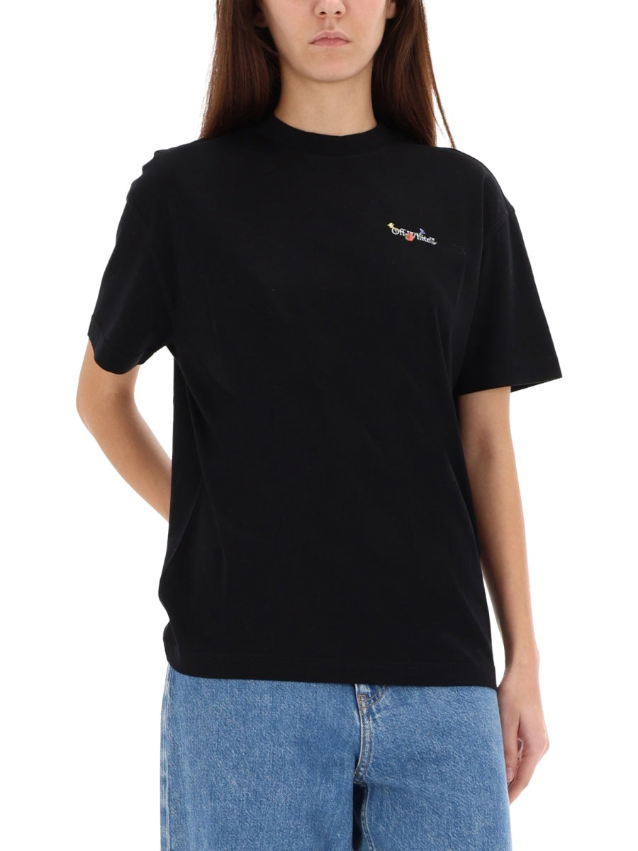 Off-White Women T-Shirt With Logo