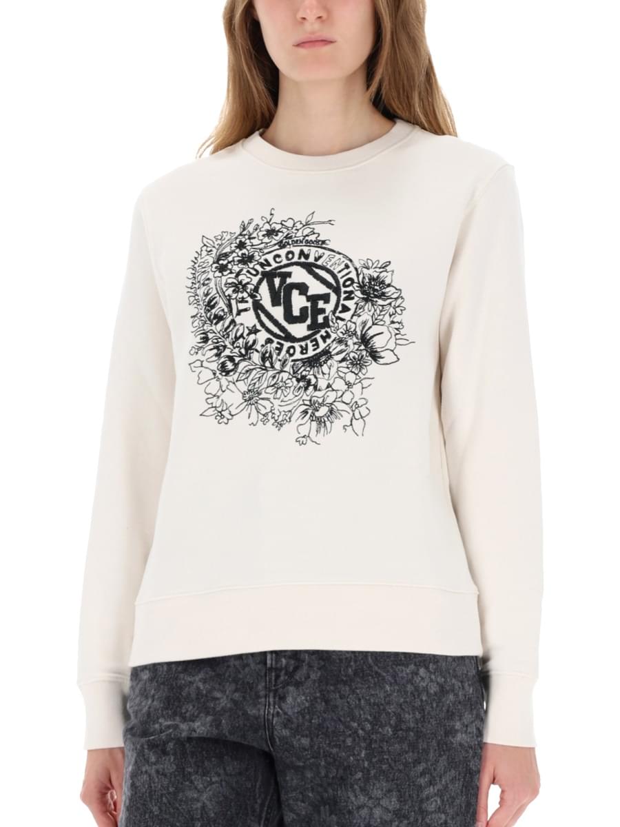 Golden Goose Women Sweatshirt With Embroidery GOLDEN GOOSE