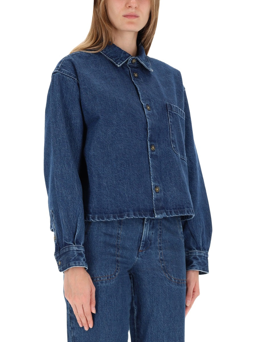 A.P.C. Women Jacket Shirt "Samantha"