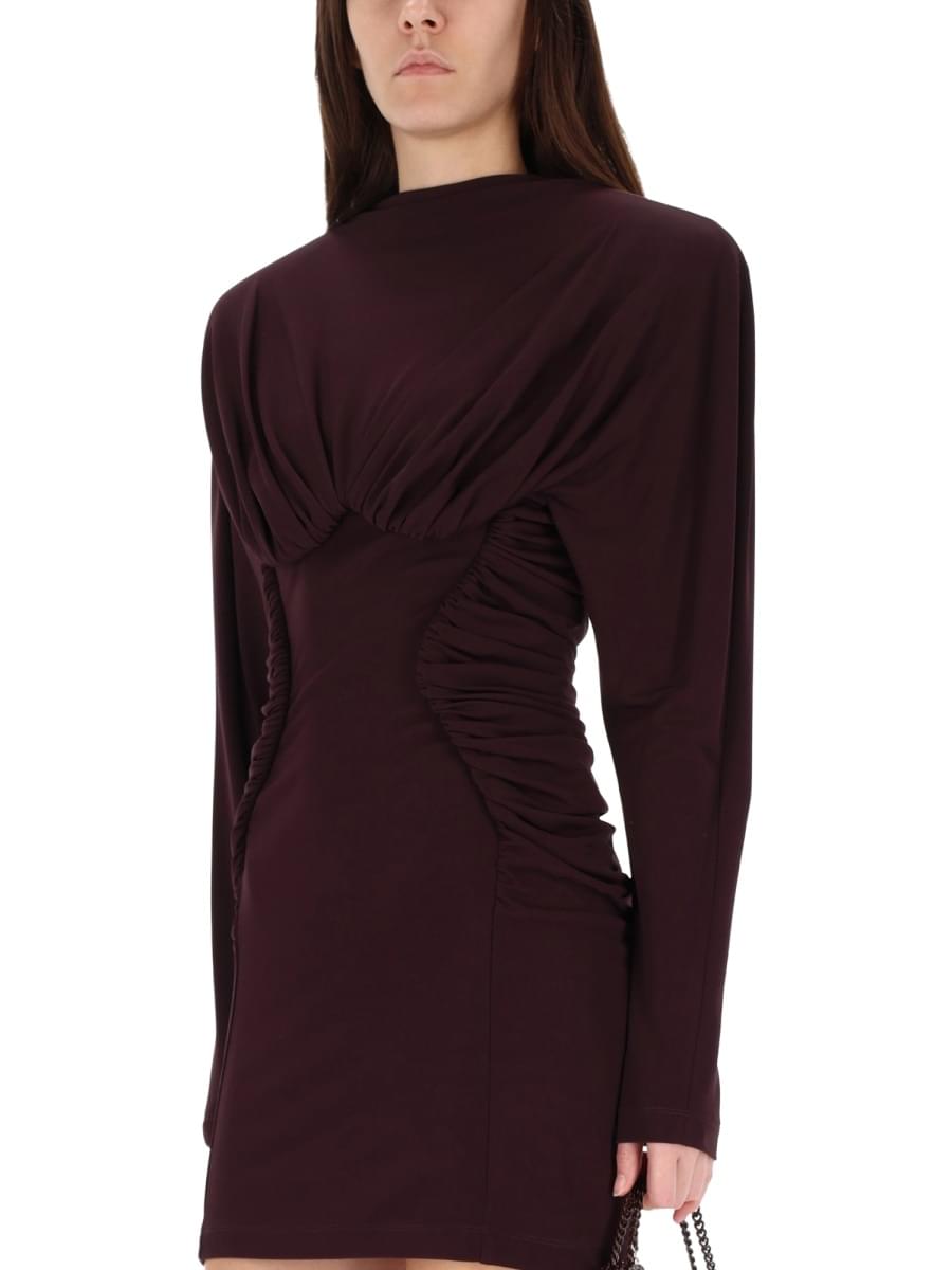 Stella Mccartney Women Stella Mccartney Women Pleated Mini Dress STELLA MCCARTNEY