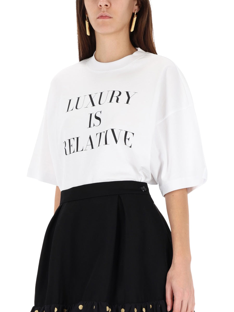 Moschino Women T-Shirt With Print MOSCHINO