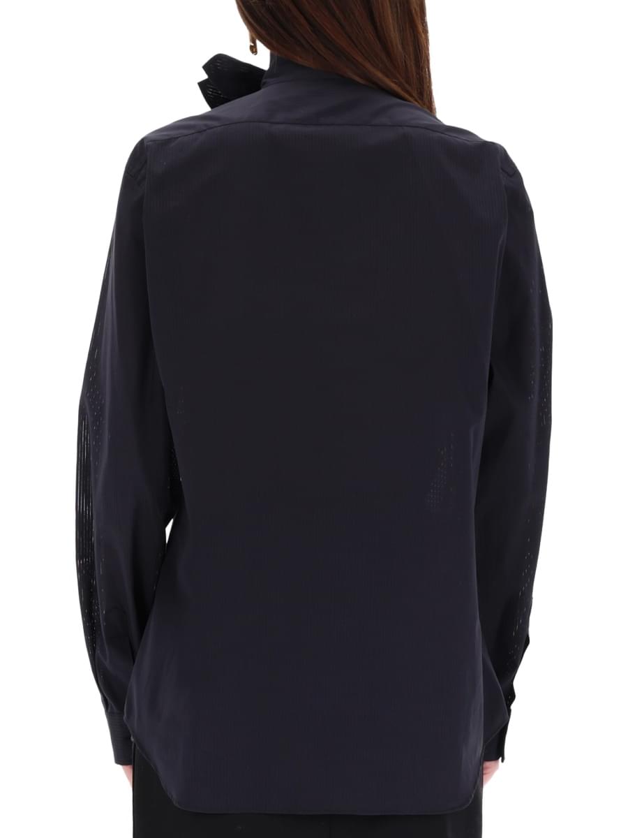 Moschino Women Cotton Poplin Jacquard Shirt MOSCHINO