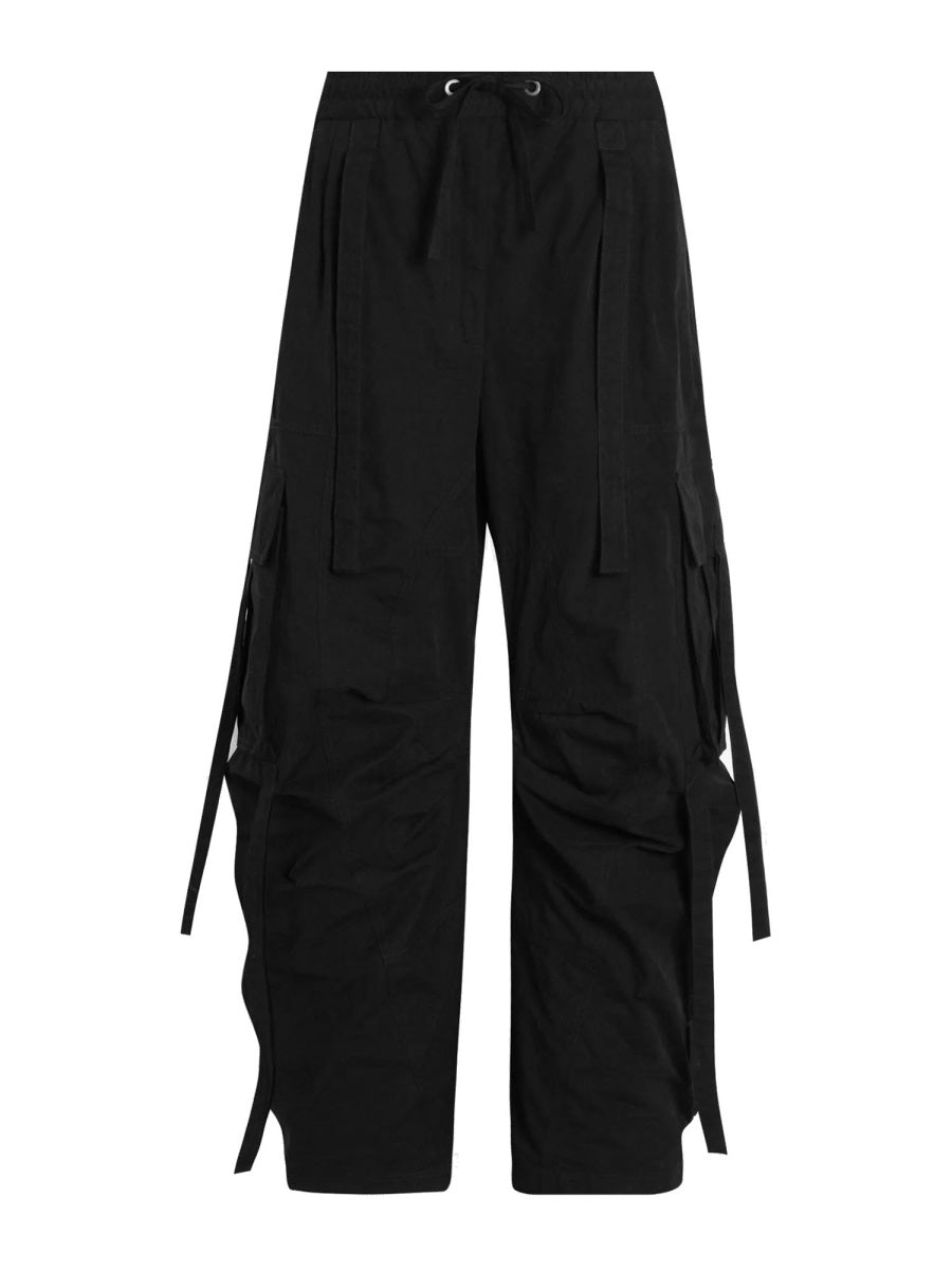 Dolce & Gabbana Women Waxed Faille Cargo Pants DOLCE & GABBANA