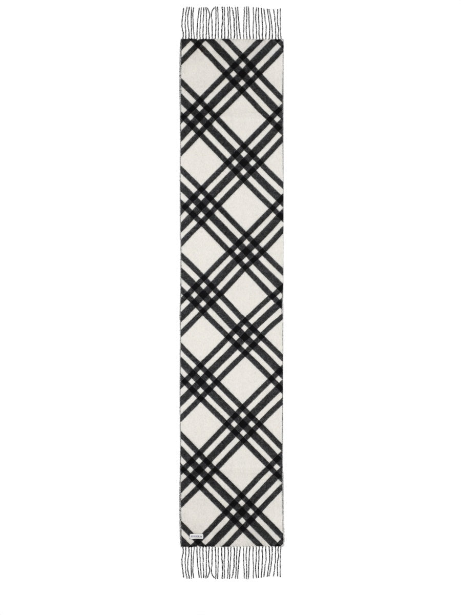 Burberry Women Sciarpa In Cashmere Check BURBERRY