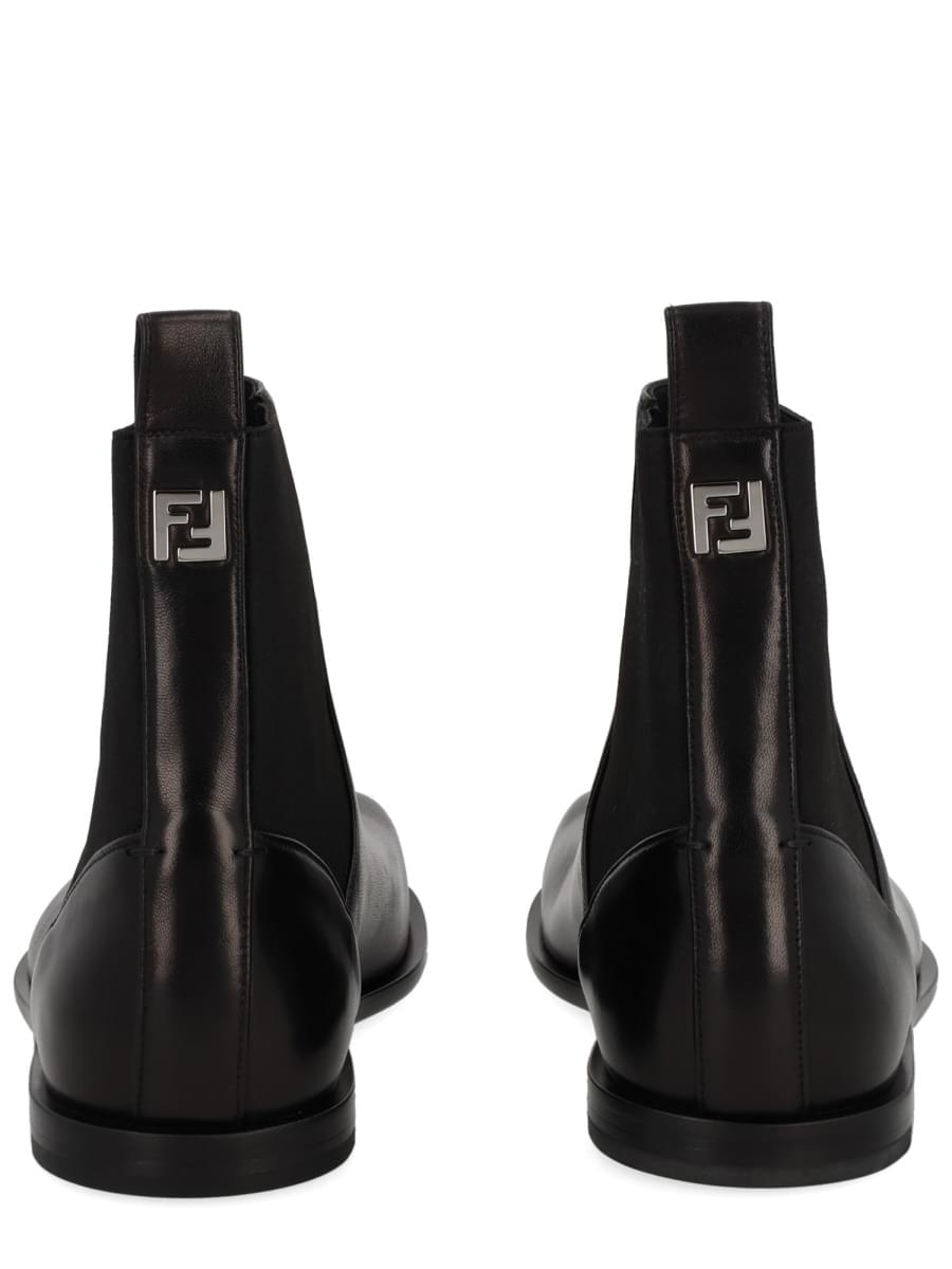 Fendi Men "Chelsea Squared Ff" Boot FENDI