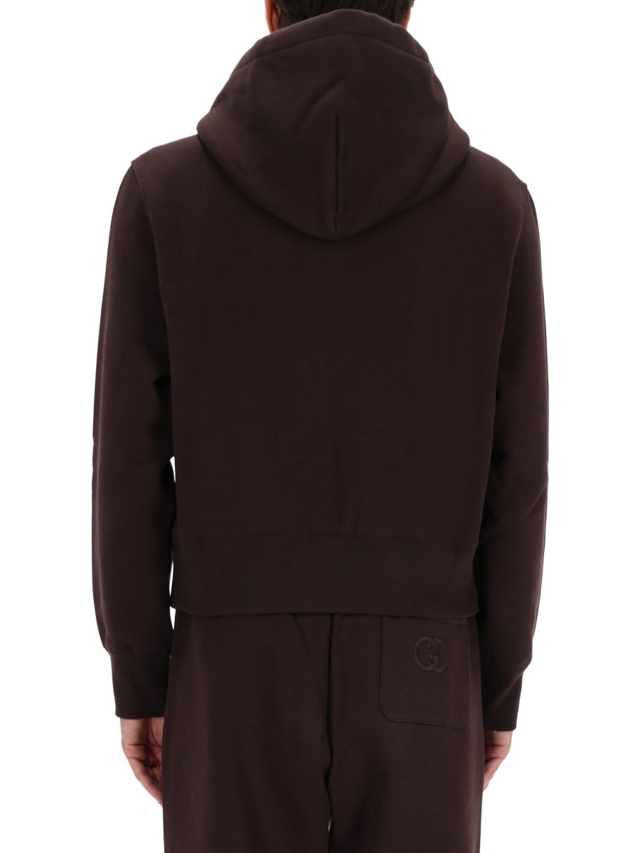 Gucci Men Sweatshirt With Logo Embroidery GUCCI