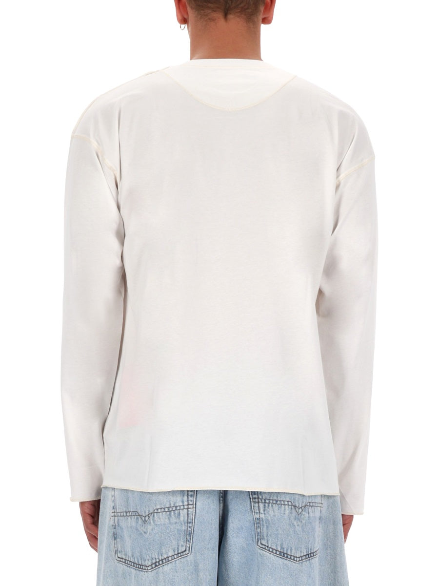 Diesel Men Cotton T-Shirt DIESEL