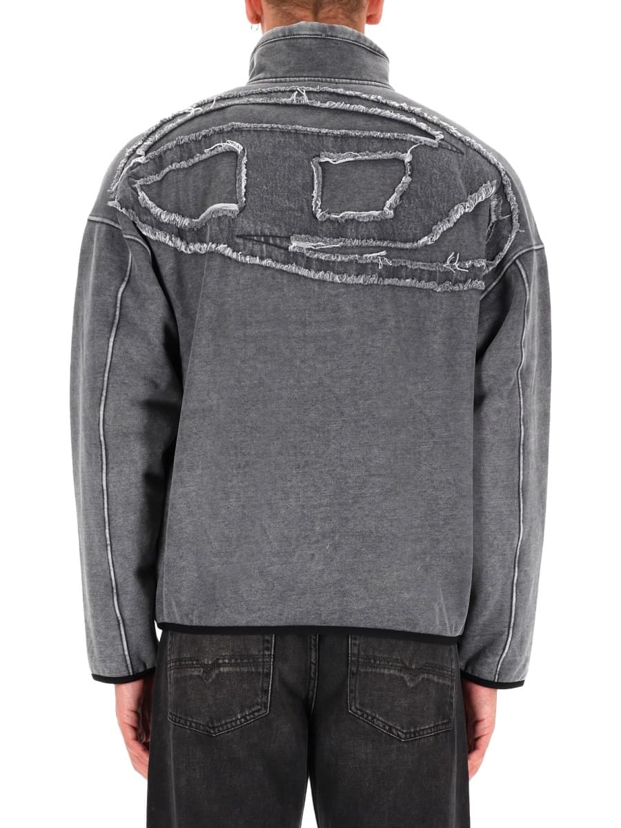 Diesel Men "S-Baty-New" Sweatshirt With Logo DIESEL