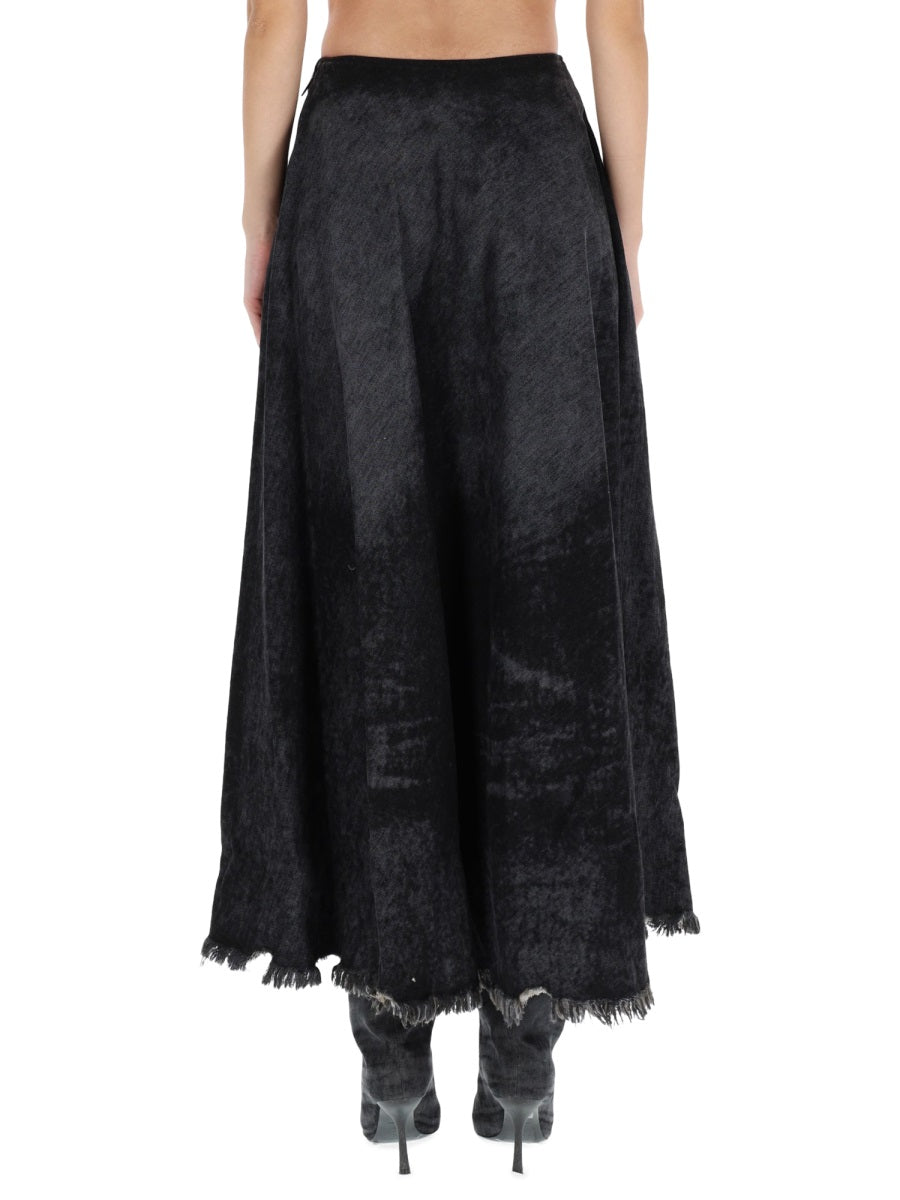 Diesel Women Skirt "De-Hannie-Fsh" DIESEL
