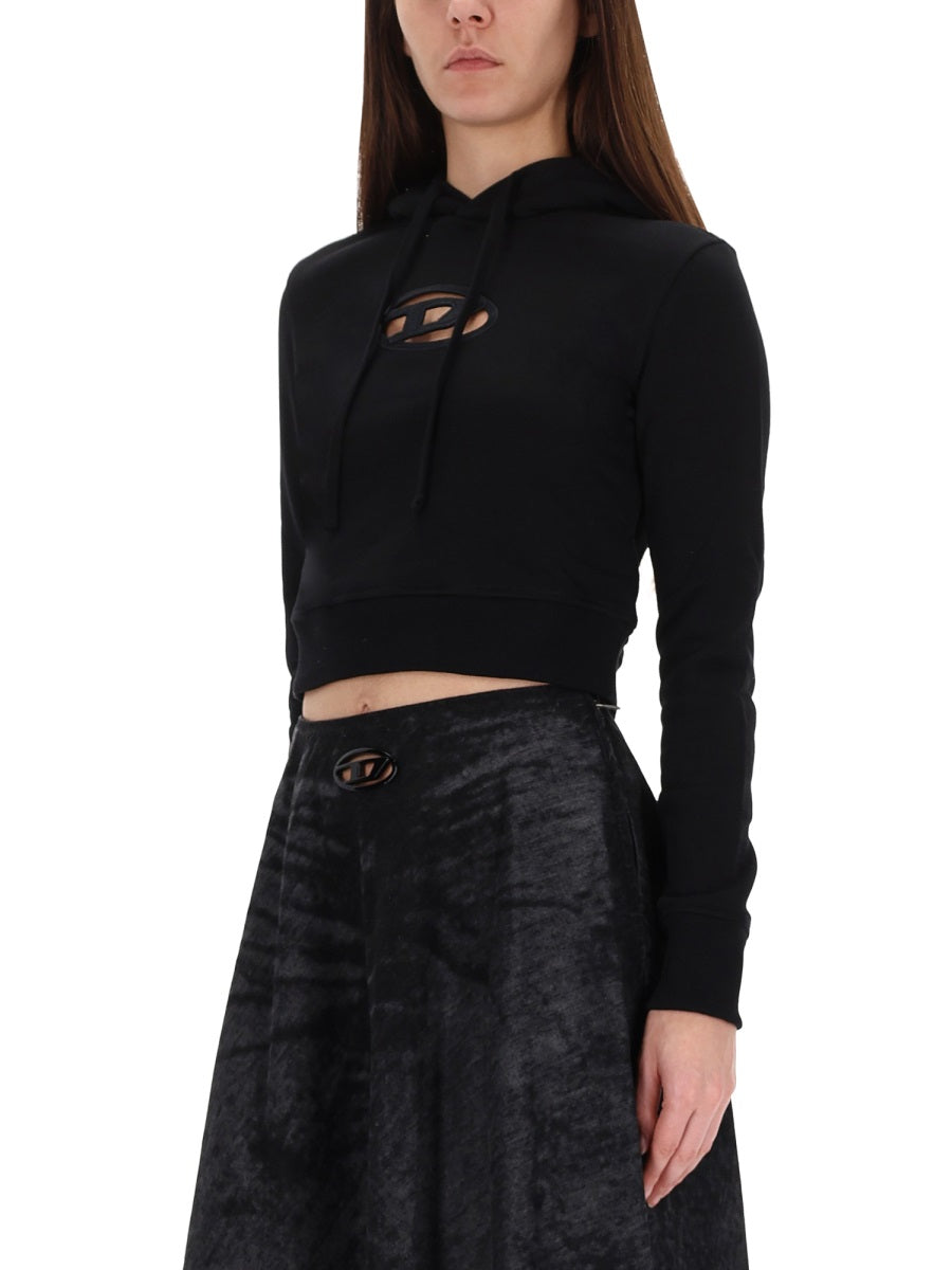 Diesel Women "F-Slimmy" Sweatshirt DIESEL