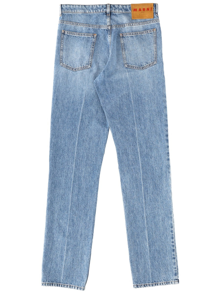 Marni Men Cotton Denim Pants MARNI
