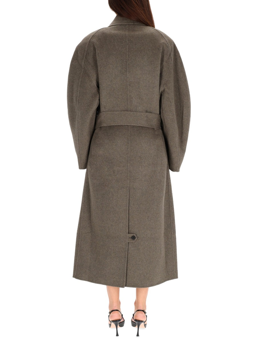 Jacquemus Women Trench Coat "D'homme Curvio" JACQUEMUS