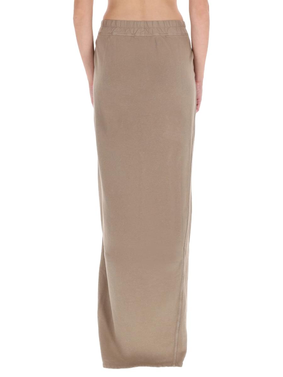 Rick Owens Women Rick Owens Drkshdw Women Long "Phileg Pillar" Skirt RICK OWENS