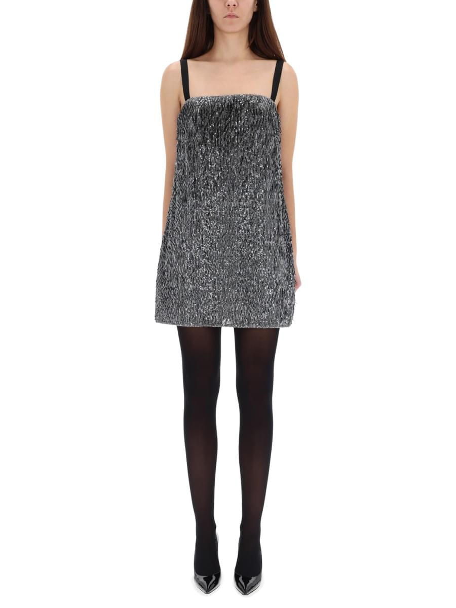 Dolce & Gabbana Women Sequined Mini Dress DOLCE & GABBANA