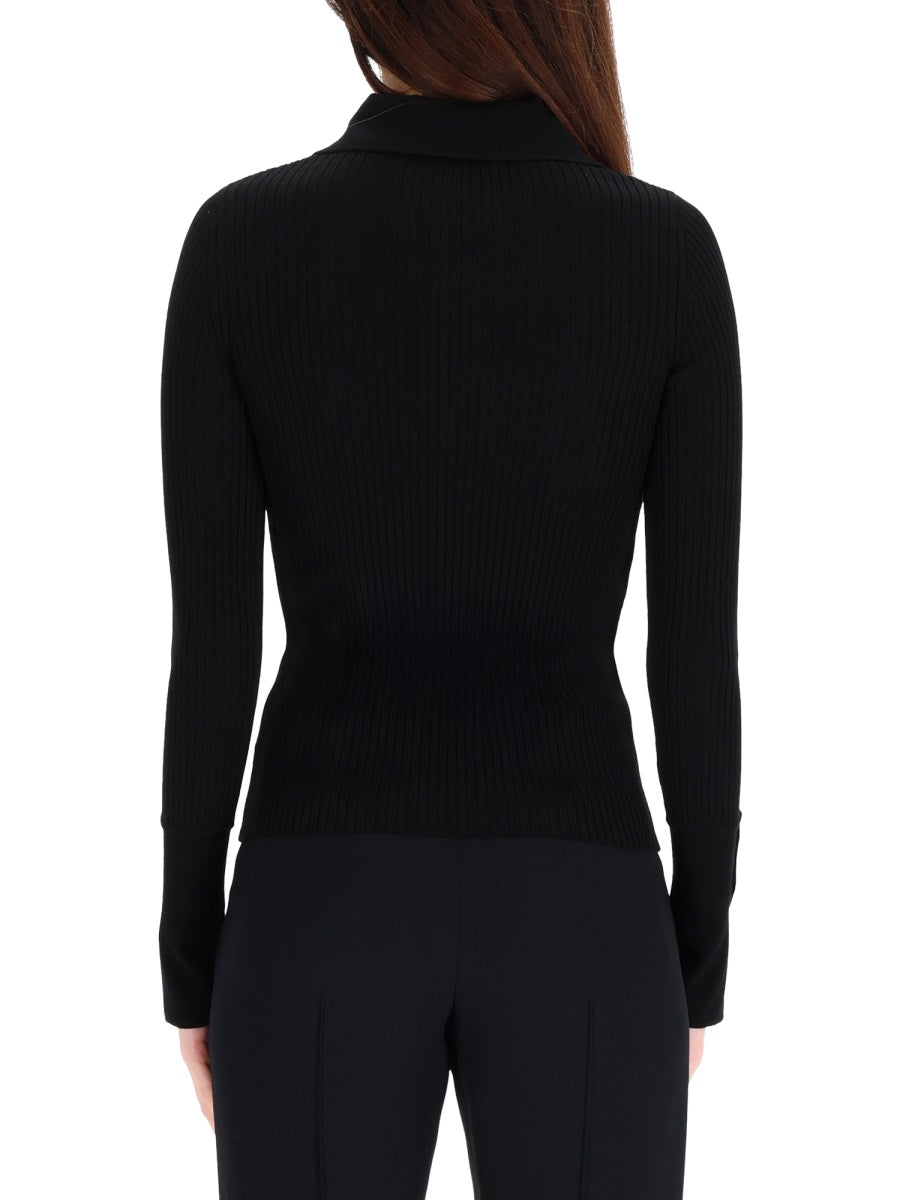 Courreges Women Ribbed Polos. COURREGES