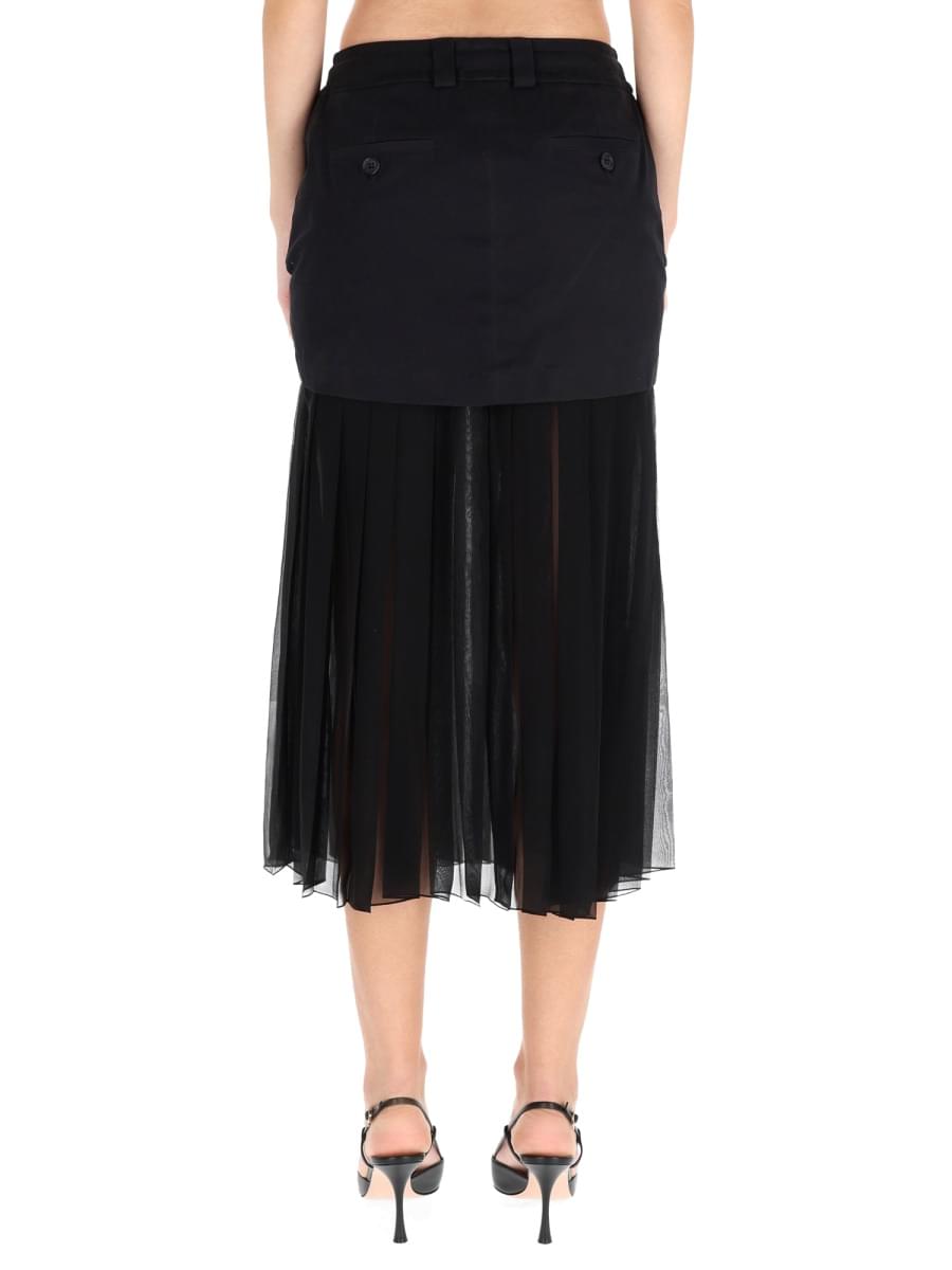 Dolce & Gabbana Women Dolce & Gabbana Women Silk Midi Skirt DOLCE & GABBANA