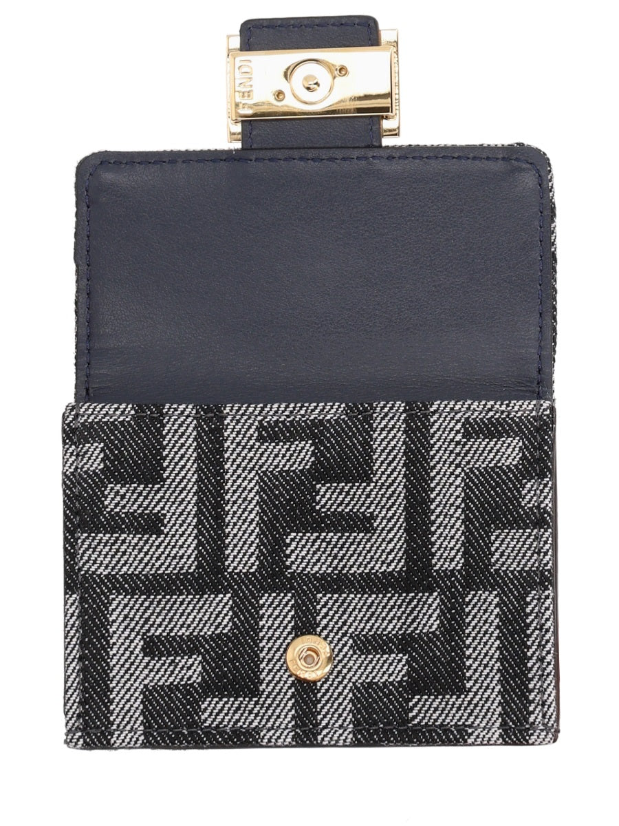 Fendi Women "Trifold Baguette" Wallet FENDI