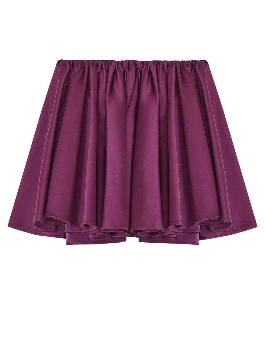 Ganni Women Miniskirt With Drape