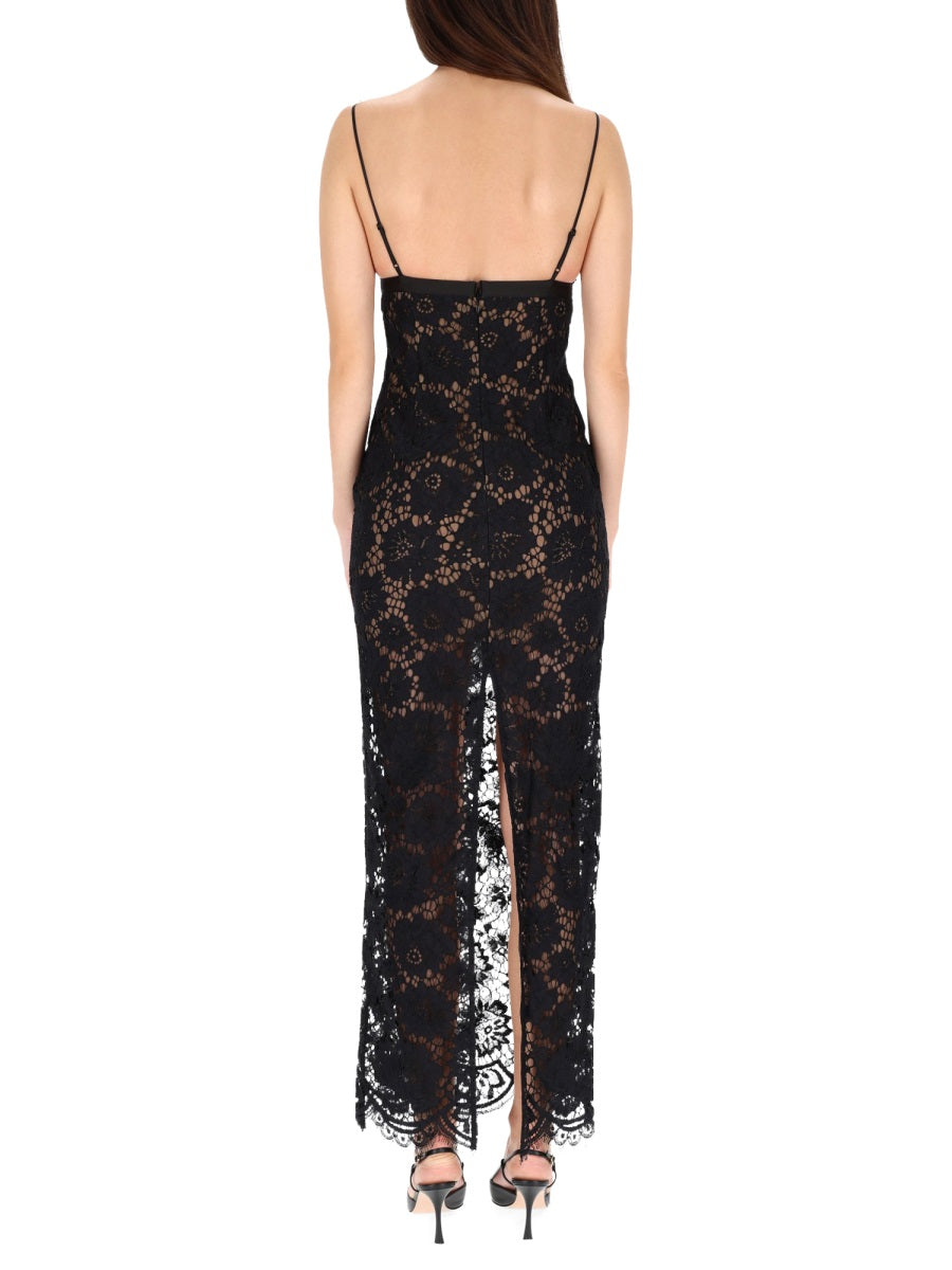 Self-Portrait Women Long Lace Dress SELF-PORTRAIT